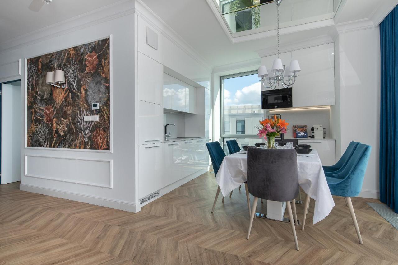 Yacht Park Premium Apartment Sea View Gdynia Exterior foto