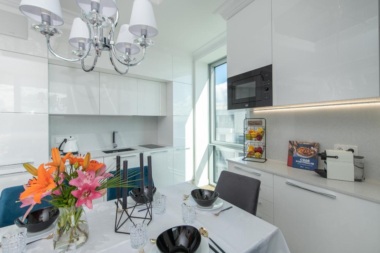 Yacht Park Premium Apartment Sea View Gdynia Exterior foto